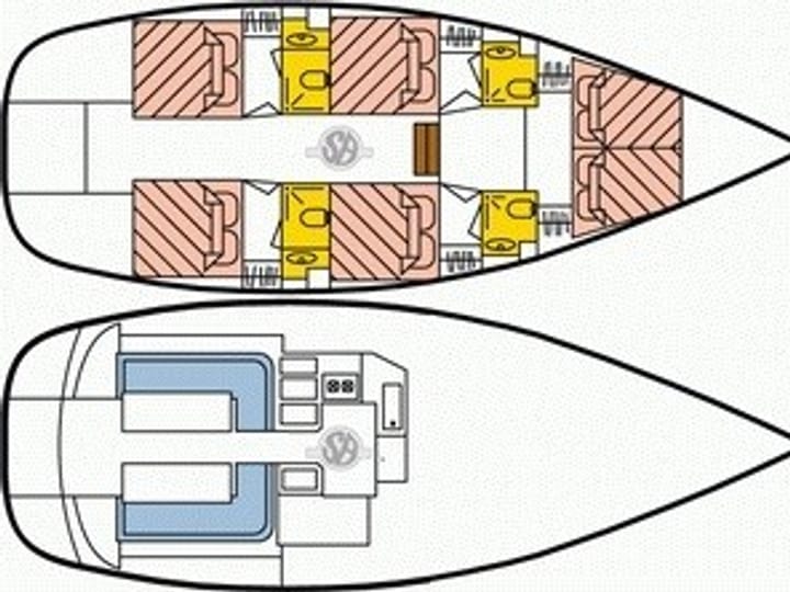 Sailboat Dufour Atoll 6 (2001) for Charter - Rogoznica | #4219 - 31