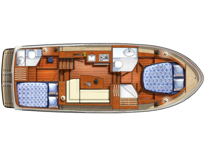Vermenton 9.35 m Per noleggio Motoscafo - #4811 - 3