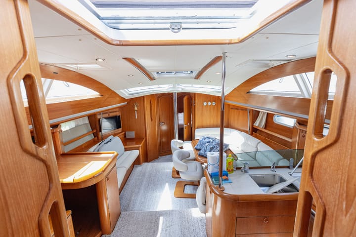 Jeanneau Sun Odyssey 49 DS Kiralık Yelkenli (2008) - Kaštel Gomilica | #4877 - 18