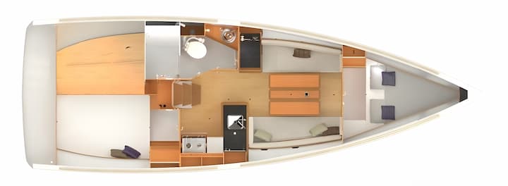 Furnari 10.34 m Per noleggio Barca a vela - #4969 - 2