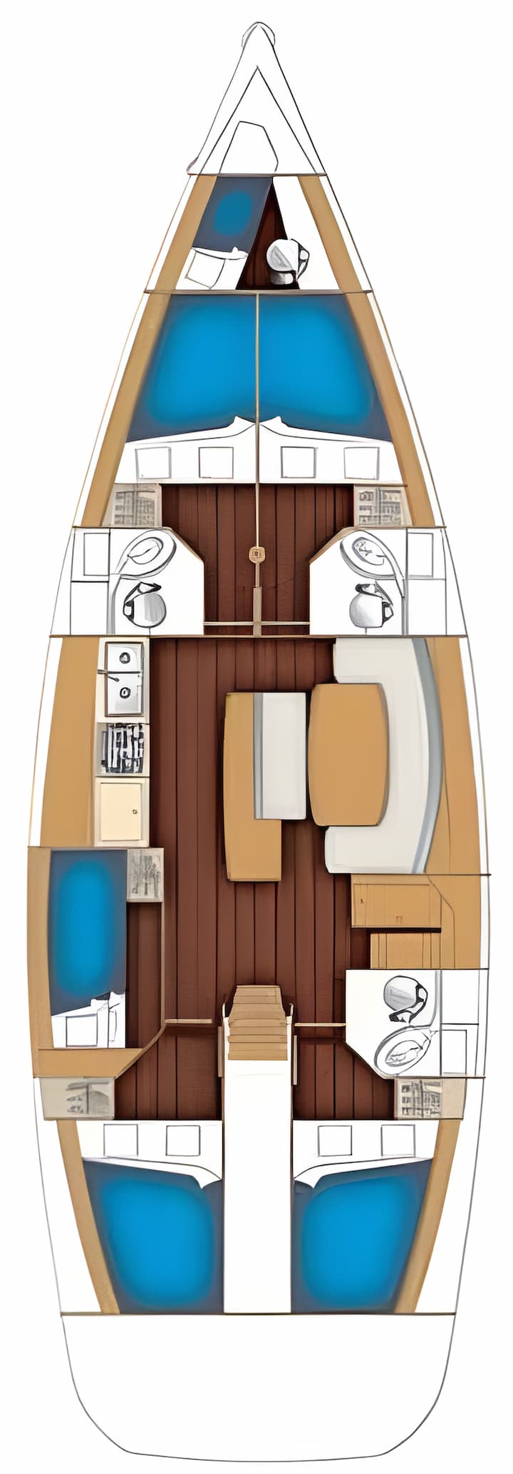 Atene 15.62 m Per noleggio Barca a vela - #5116 - 2