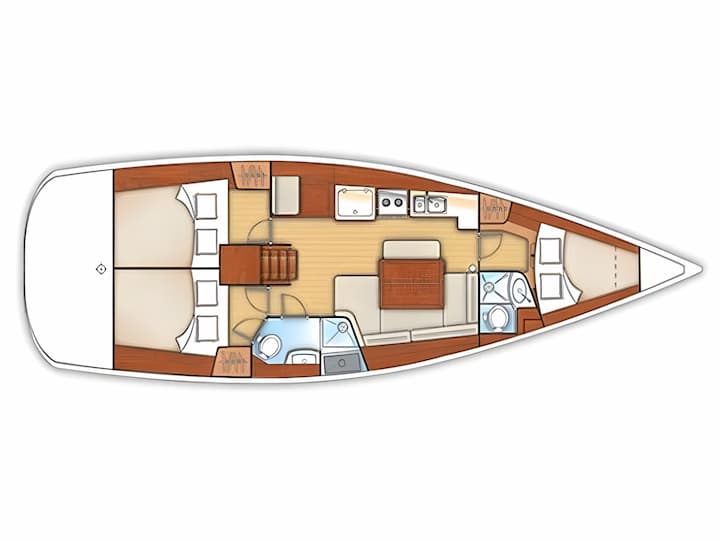 Sailboat Beneteau Oceanis 40 (2022) for Charter - Athens | #5227 - 2