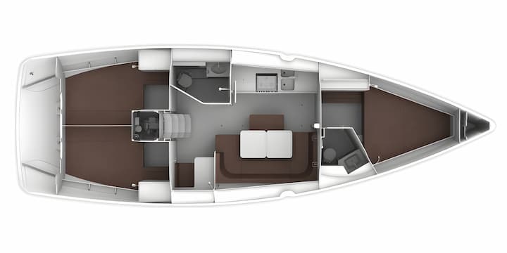 Murter 12.35 m Für Charter Segelboot — #5630 - 2