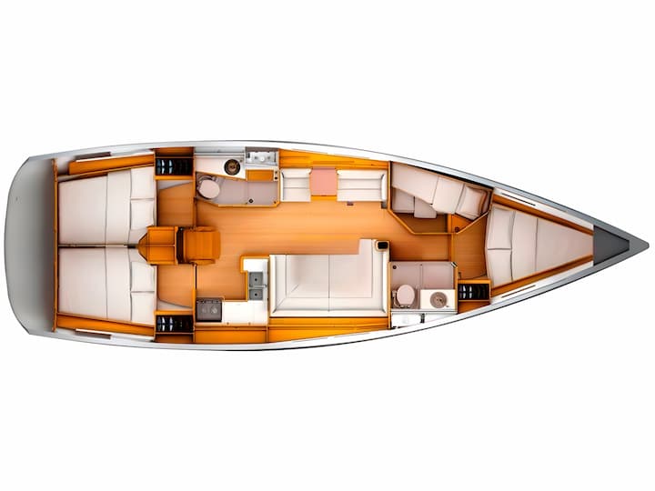 Sailboat Jeanneau Sun Odyssey 439 (2020) for Charter - Lefkada | #5669 - 2