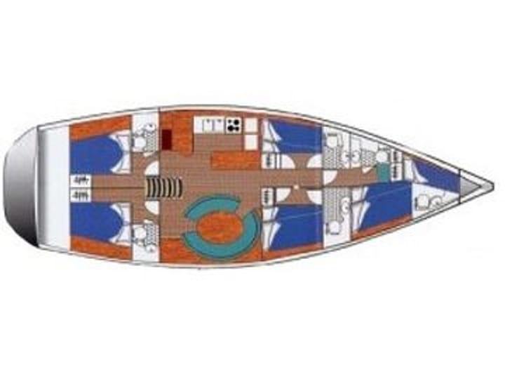 Segelboot Ocean Star 58.4 (2007) für Charter - Athen | #5749 - 21