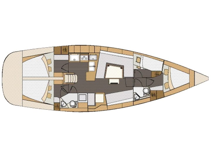 Punat, Krk 13.85 m For Charter Voilier - #6374 - 12