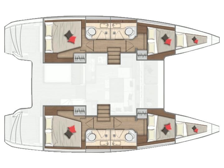 Catamaran Lagoon  40 (2019) pour Charter - Gouvia | #6573 - 47