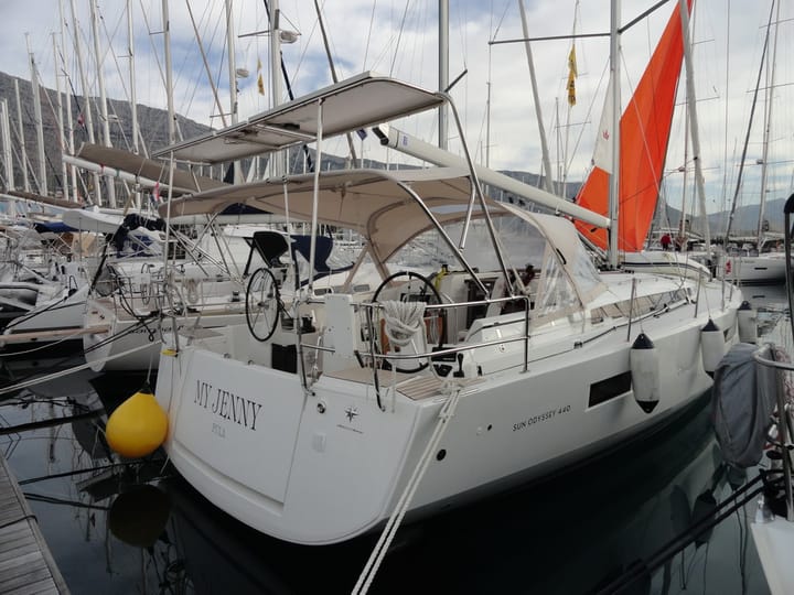 Pula 13.39 m Für Charter Segelboot — #6732 - 5