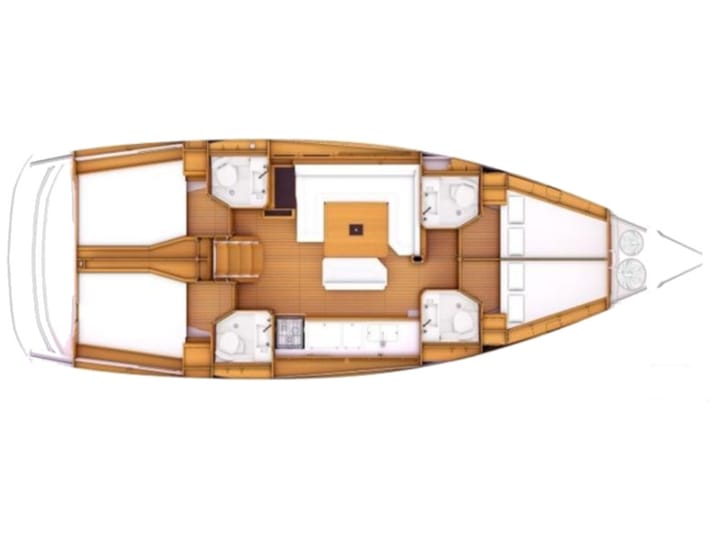 Sailboat Jeanneau Sun Odyssey 479 (2016) for Charter - Corfu | #6776 - 22