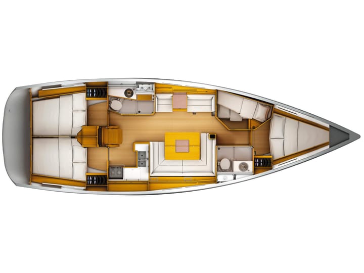 Velero Jeanneau Sun Odyssey 449 (2017) para Charter - Pula | #6837 - 10