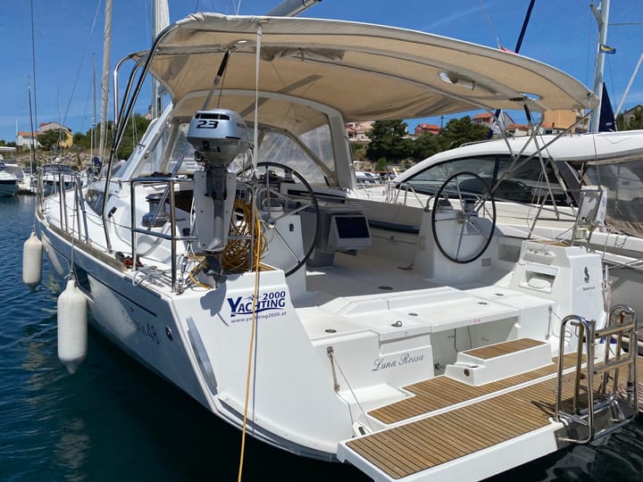  Zeilboot Beneteau Oceanis 48 LR (2015) voor Charter - Sibenik | #6995 - 5