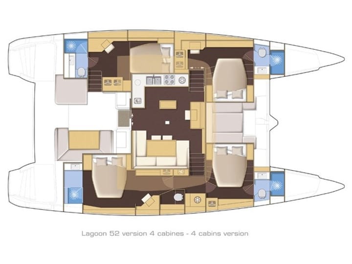 Catamaran Lagoon  52 (2013) for Charter - Šibenik | #6999 - 6