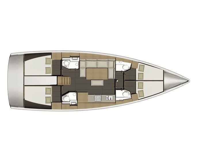 Sailboat Dufour  460 Grand Large (2017) for Charter - Biograd | #7234 - 20