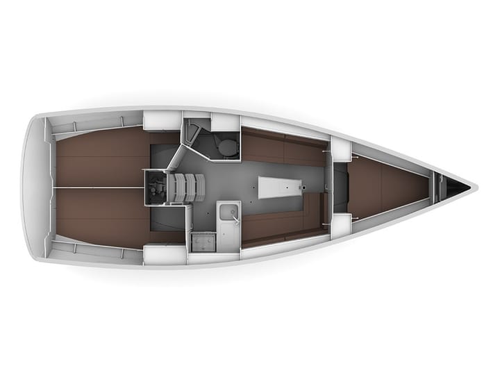 Sailboat Bavaria  34 (2017) for Charter - Sukošan | #7472 - 3