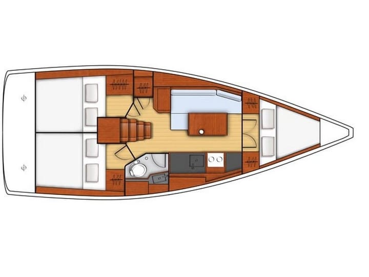 Beneteau Oceanis 35.1 Kiralık Yelkenli (2019) - Split | #7759 - 27