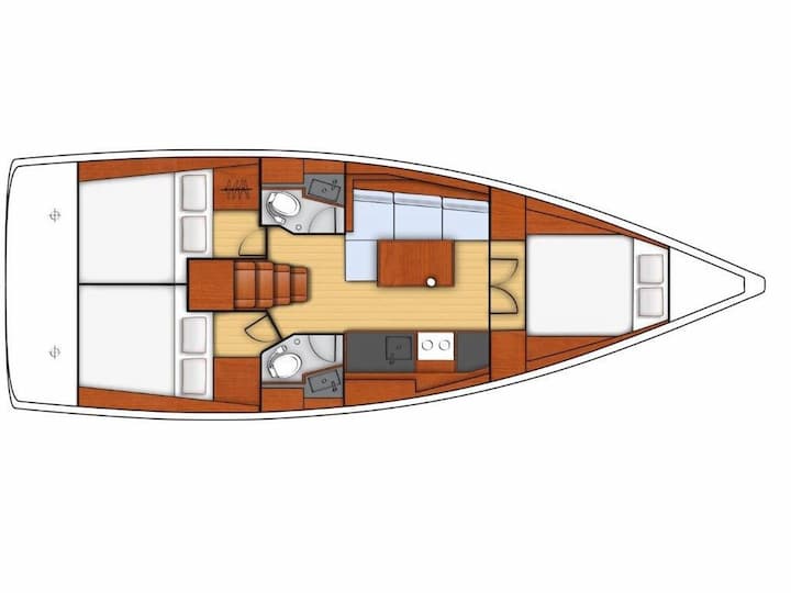 Sukošan 11.5 m Para Charter Velero - #7808 - 6