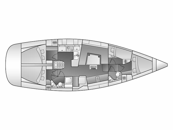 Elan  444 Impression Kiralık Yelkenli (2013) - Sukošan | #7815 - 18