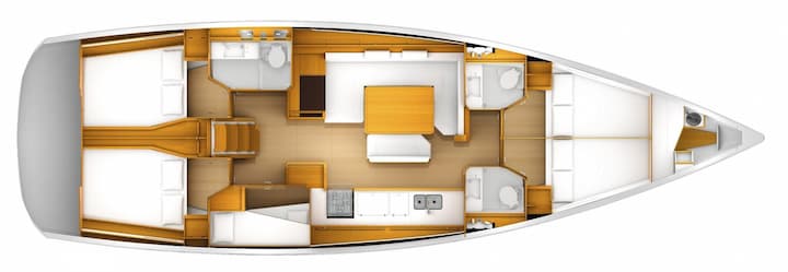 Palma de Mallorca 14.98 m Für Charter Segelboot — #7838 - 2