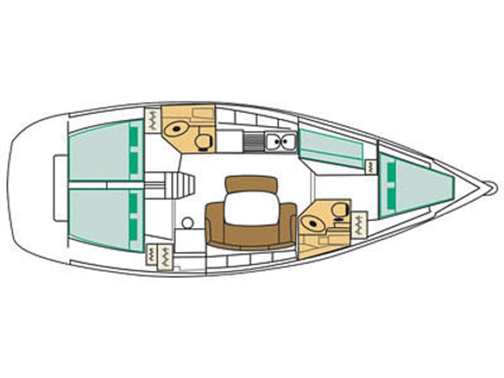 Palma de Majorque 13.26 m For Charter Voilier - #7847 - 3