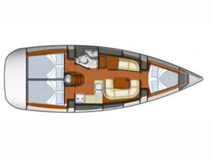 Voilier Jeanneau Sun Odyssey 36i (2012) pour Charter - Athènes | #834 - 22