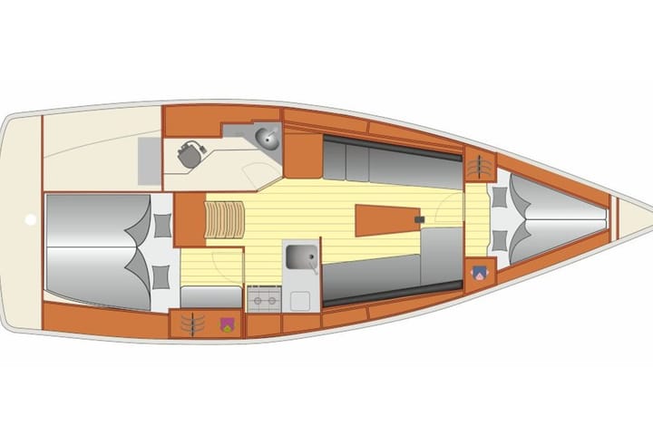 Voilier Bavaria  34 Cruiser (2019) pour Charter - Gocek | #8803 - 9