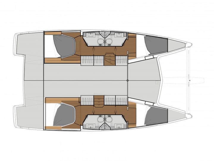 Catamaran Fountaine Pajot Lucia 40 (2016) for Charter - Marmaris | #8979 - 59