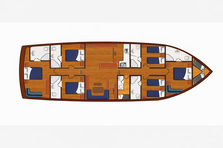 Op maat gemaakt Gulet (2024) voor Charter - Marmaris | #9044 - 48