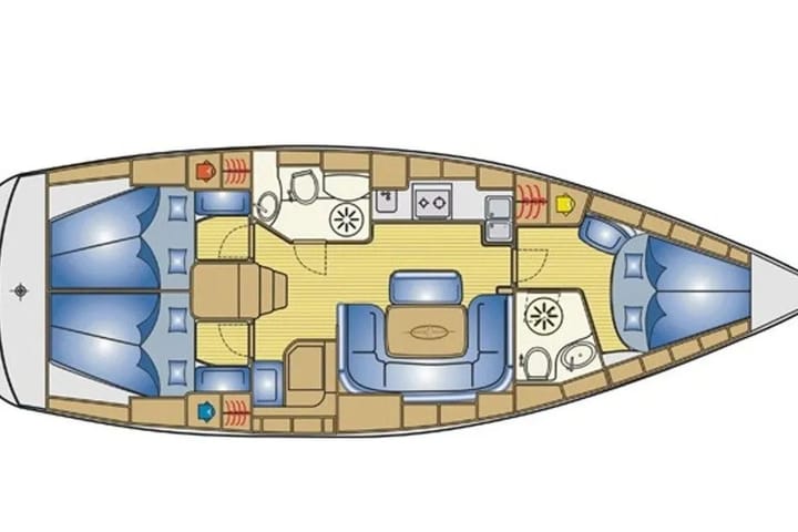 Voilier Bavaria  42 Cruiser (2022) pour Charter - Gocek | #9061 - 11