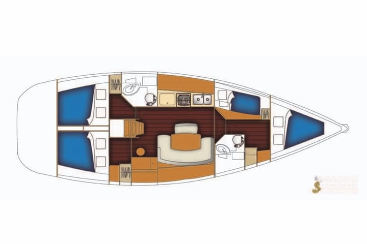  Barca a vela Beneteau Cyclades 43.4 (2008) per Noleggio, overcloccabile Marmaris | #9098 - 20