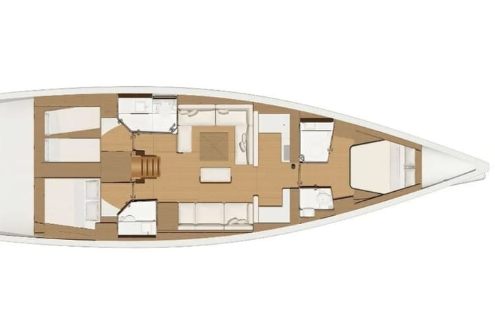  Barca a vela Dufour  520 Grand Large (2020) per Noleggio, overcloccabile Marmaris | #9121 - 16