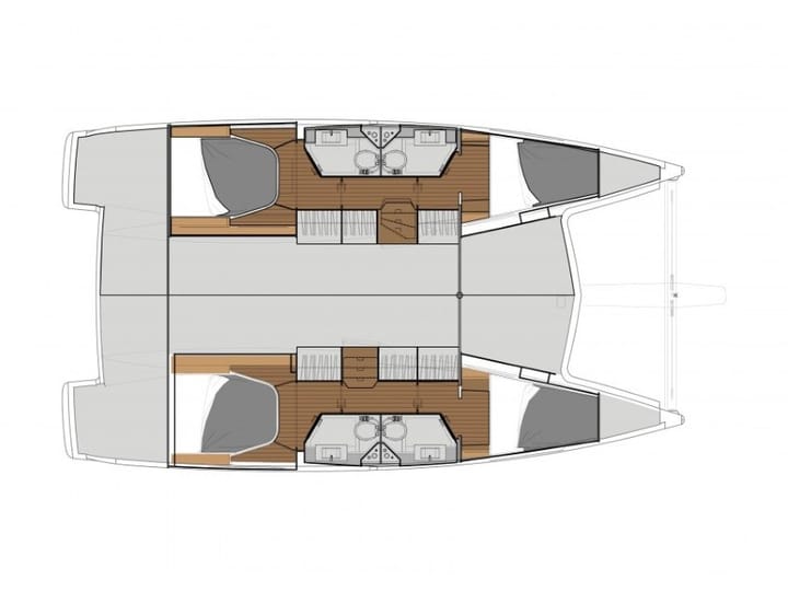 Katamaran Fountaine Pajot Lucia 40 (2019) für Charter - Marmaris | #9123 - 66