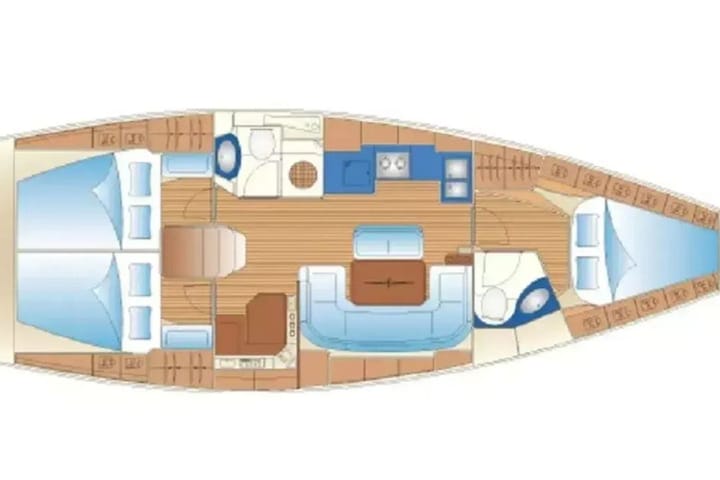  Velero Bavaria 43 Cruiser (2021) para Charter - Gocek | #9127 - 17