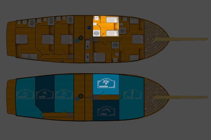 Hecho a medida  Goleta (2013) para Charter - Fethiye | # 9179 - 13