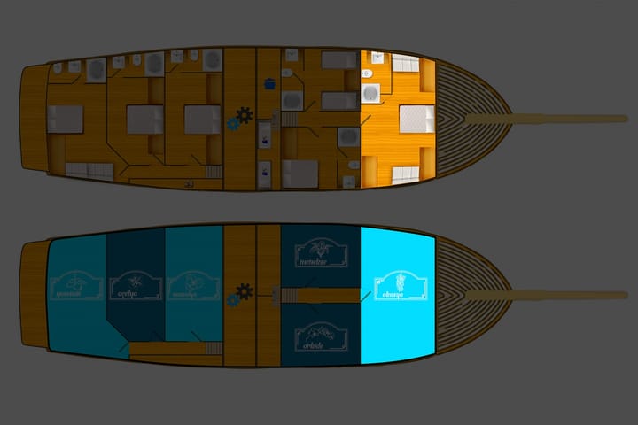 Hecho a medida  Goleta (2013) para Charter - Fethiye | # 9179 - 25