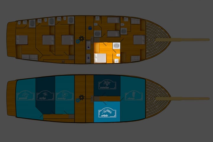 Hecho a medida  Goleta (2013) para Charter - Fethiye | # 9179 - 31