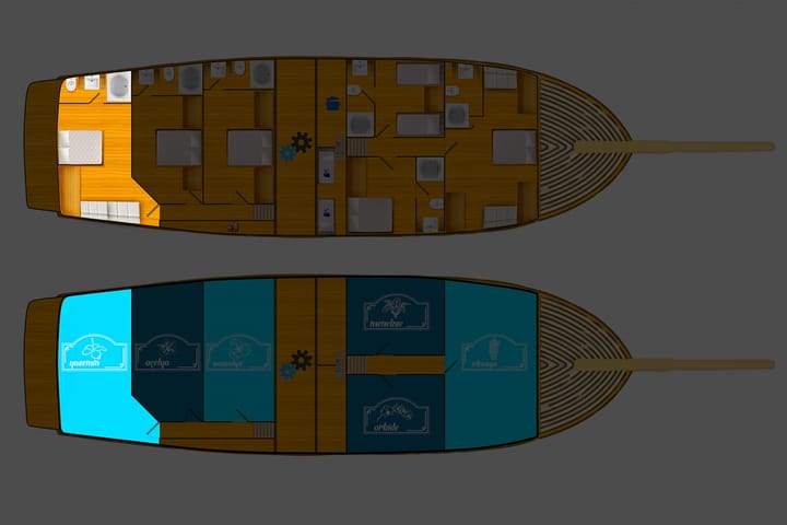 Hecho a medida  Goleta (2013) para Charter - Fethiye | # 9179 - 35