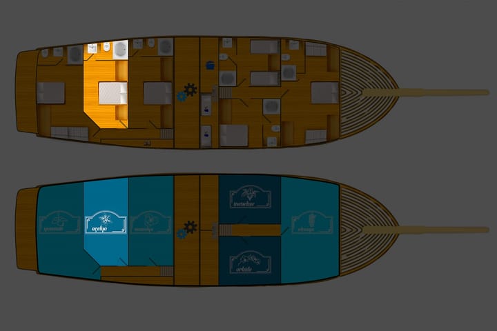 Hecho a medida  Goleta (2013) para Charter - Fethiye | # 9179 - 17
