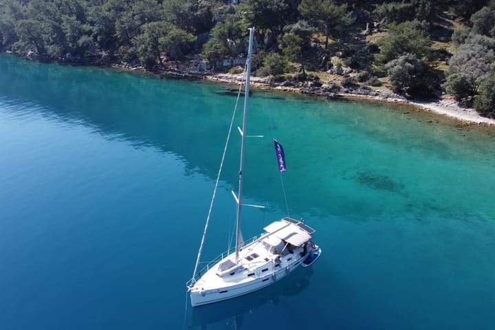 Fethiye 12.35 m Für Charter Segelboot — #9469 - 2