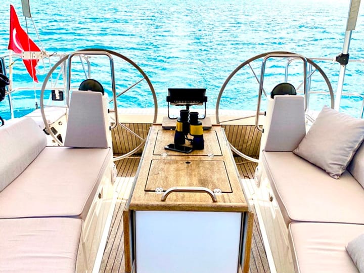 Fethiye 12.35 m Für Charter Segelboot — #9469 - 10