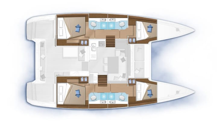 Katamaran Lagoon  40 (2020) für Charter - Fethiye | #9483 - 23