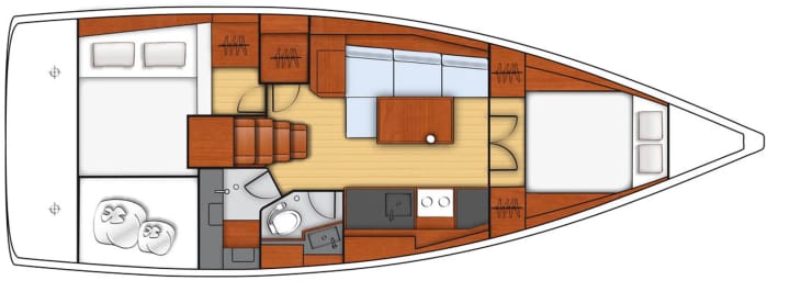 Gocek 11.5 m For Charter Voilier - #9600 - 8