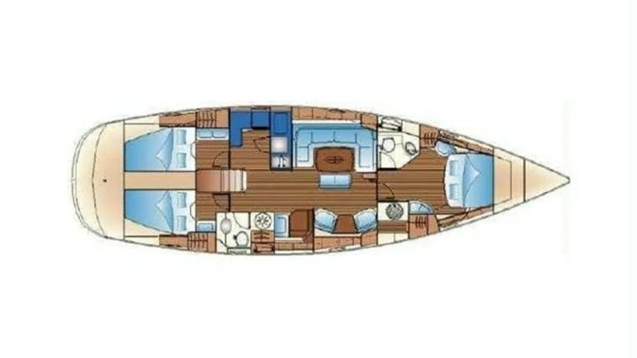 Voilier Bavaria Vision 50 (2022) pour Charter - Antalya | #9918 - 25