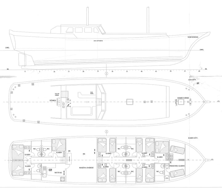 Fait sur mesure Gulet (2018) for Charter - Fethiye | #9994 - 48