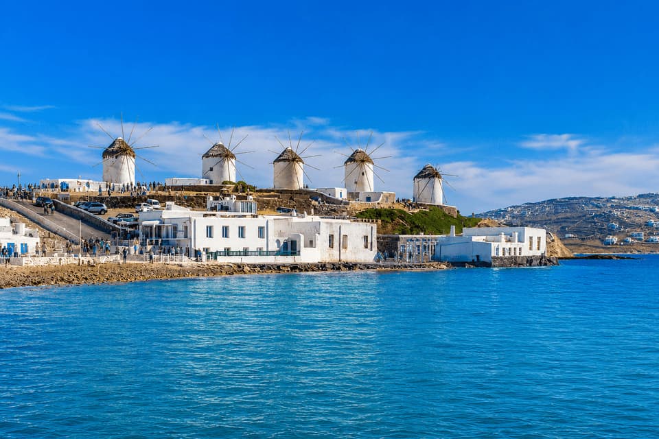 Boot huren in Mykonos, Griekenland