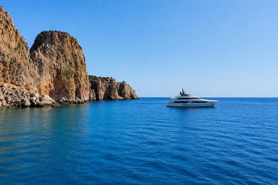Yacht charter in Adrasan, Turkey