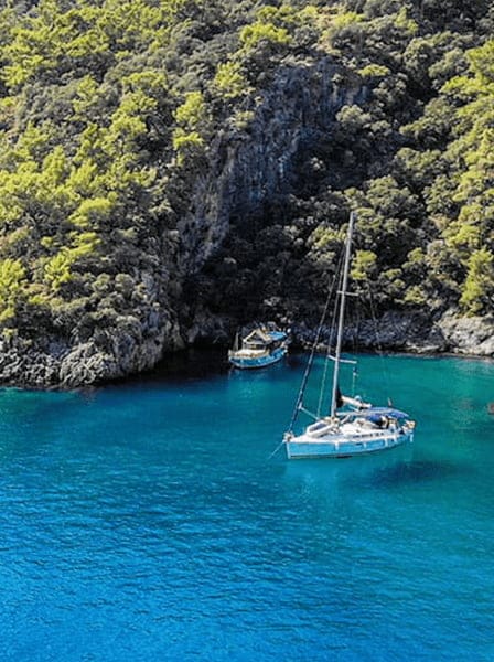 Türkei: Schwimmen Sie in paradiesischen Buchten, wo der Name Türkis herkommt.
