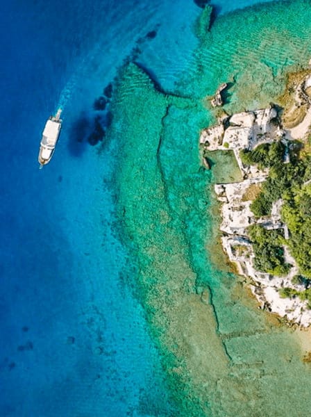 Türkei: Schwimmen Sie in paradiesischen Buchten, wo der Name Türkis herkommt.