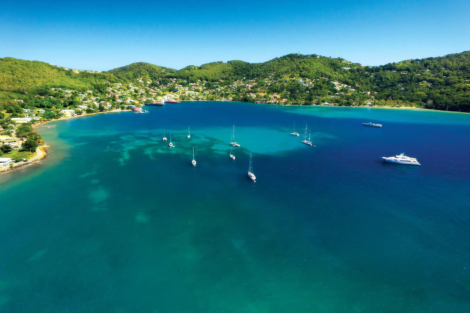 Boot mieten in St. Vincent und die Grenadinen – Mietboote in den Buchten von Admiralty Bay