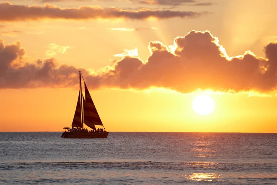 Sonnenuntergangsfahrt mit Segelbooten in Fethiye