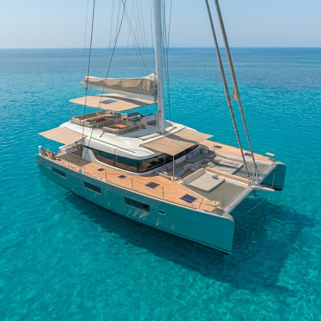 Catamaran for charter in Turkey